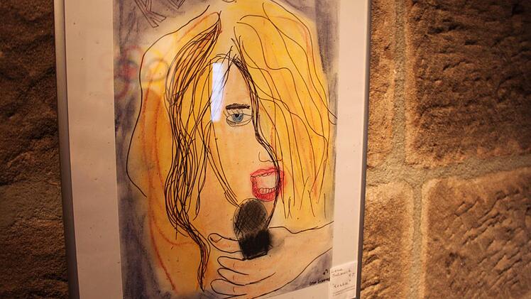 Das Bild "Kesha" von der siebenjährigen Lena Schmuck