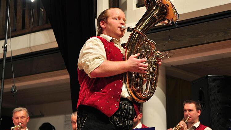 Der Tenorhornist Martin Kleinhenz erhielt für "Sunnyboy" Applaus.