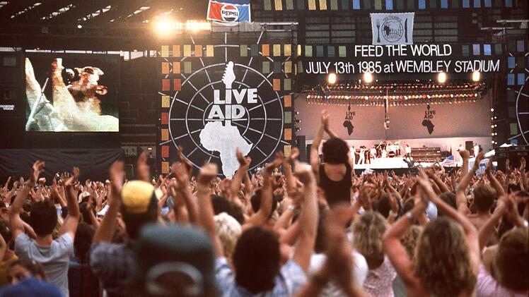 40 Jahre «Live Aid» - Zwei Konzerte für die ganze Welt