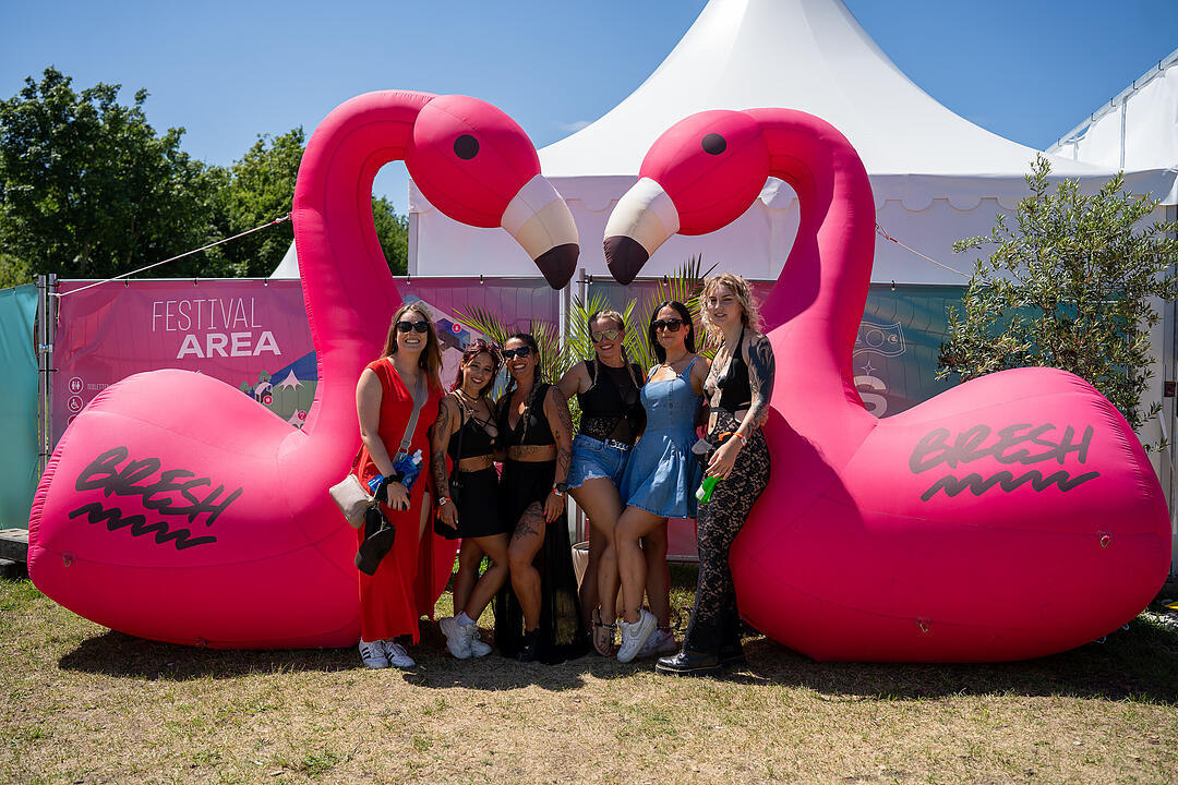 Mit vielen internationalen und nationalen Live-Acts.
