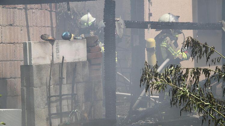 Großbrand in Hutschdorf Foto: Andreas Schmitt