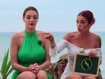 Ariel (rechts, mit Nathalie Gaus-Citiolo) geriet auch im Finale von "Reality Queens" einmal mehr mit Hati Suarez aneinander.