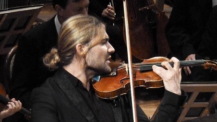 David Garrett kommt wieder zum "Kissinger Sommer" - nicht nur, weil er hier mit neun Jahren seine Karriere startete, sondern auch, weil das Festival anders ist als andere.  Foto: Ahnert/Archiv