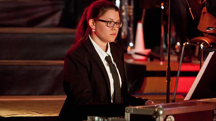 Mitreißendes Debüt_ die Hochschul-Bigband.Foto: Jochen Berger