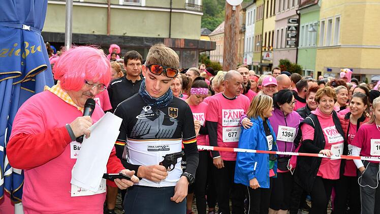 Pinklauf 2019 in Bad Brückenau Foto: Ronald Rinklef