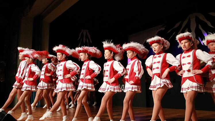 Auch die Midi-Garde zeigte ihr Können. Foto: Jürgen Gärtner