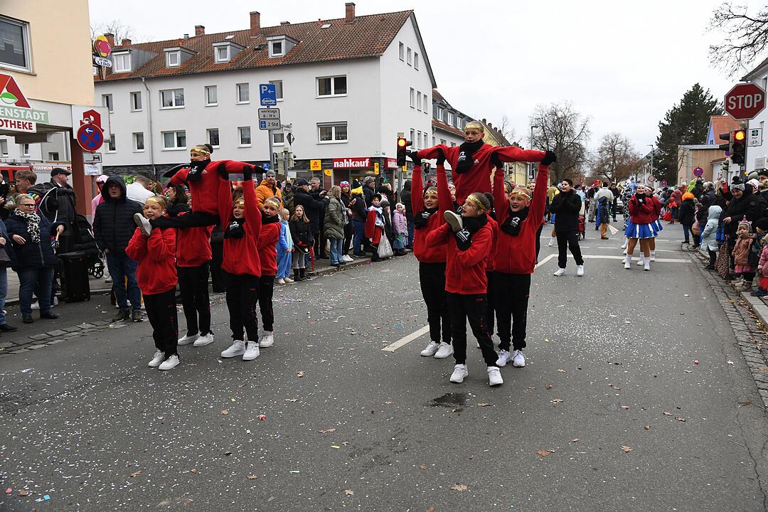 Faschingstreiben in der Gartenstadt.