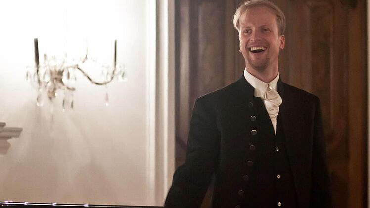 Der Bariton Peter Schöne beeindruckte das Publikum im Kaisersaal von Banz. Foto: Jochen Berger