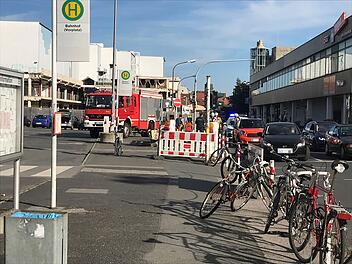 Bamberg: Feuerwehr und Polizei am Bahnhof - deshalb waren die Einsatzkräfte vor Ort