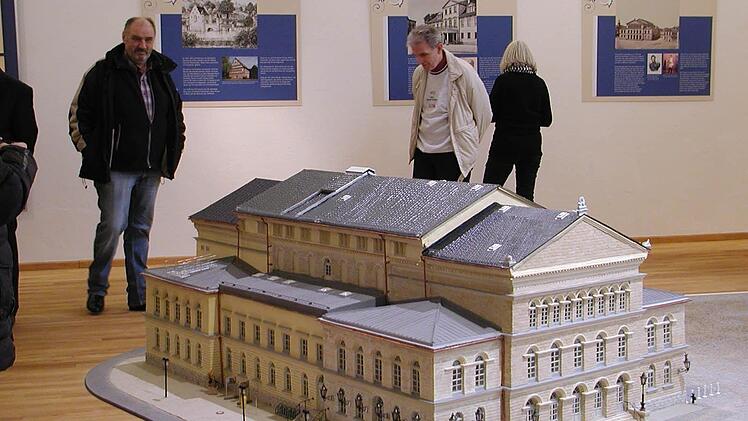 Auch das Coburger Landestheater wurde im Maßstab 1:25 nachgebaut.