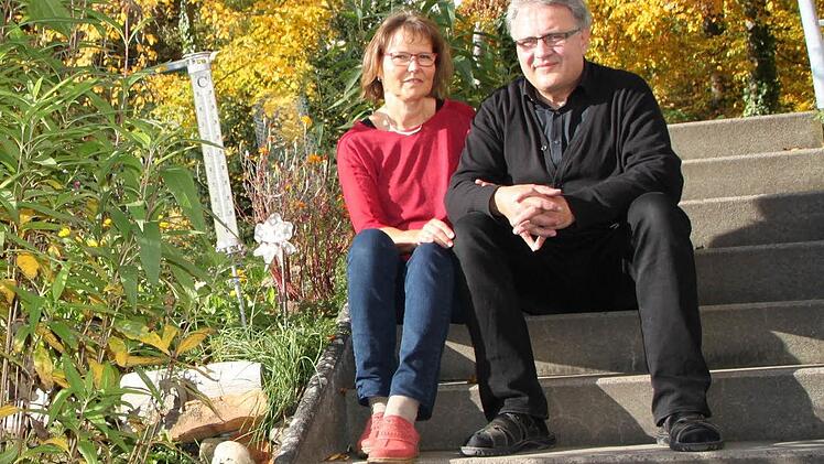 Seit dem Jahrtausendwechsel leben Martina und Gerd Kirchner in Bad Brückenau. Foto: Ulrike Müller