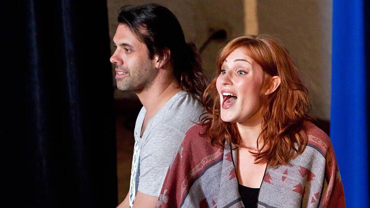 Laura Mann und Marc Borchert in "Die letzten fünf Jahre"Foto: Jochen Berger