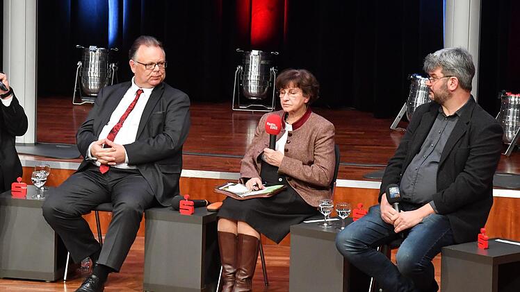 Impressionen vom Coburger Regionentalk im Kongresshaus zur LandratswahlFoto: Ronald Rinklef