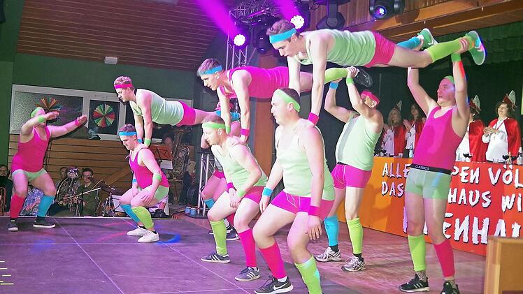 Das Männerballett sorgte für den krönenden Abschluss.