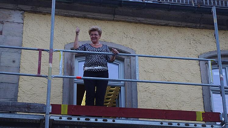 B&uuml;rgermeisterin Gabriele Weber erwartet den "harten Kern".  Foto: Heike Sch&uuml;lein