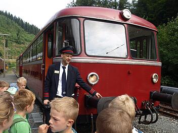Ein Ausflug mit der Rodachtalbahn ist auch für Gruppenreisen interessant.Archiv Susanne Deuerling