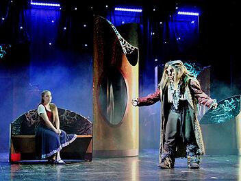 Die Schöne und das Biest im Bad Kissinger Kurtheater Foto: Werner Vogel