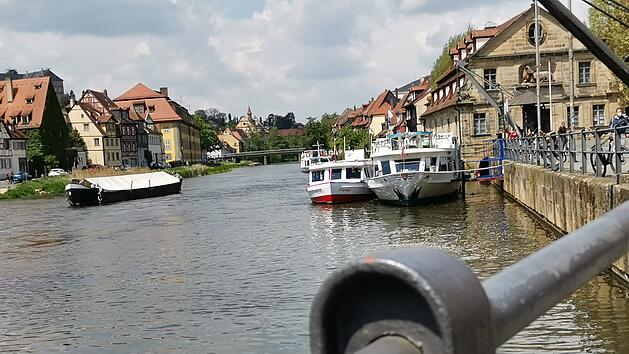Die Regnitz in Bamberg