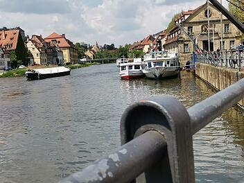 Die Regnitz in Bamberg
