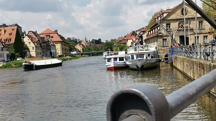 Die Regnitz in Bamberg