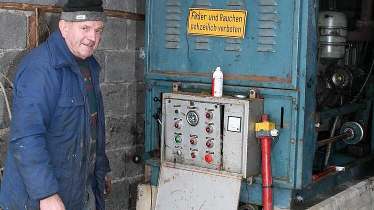 Helmut Hübner an der Liftanlage in Zultenberg. Foto: Archiv/Alexander Hartmann