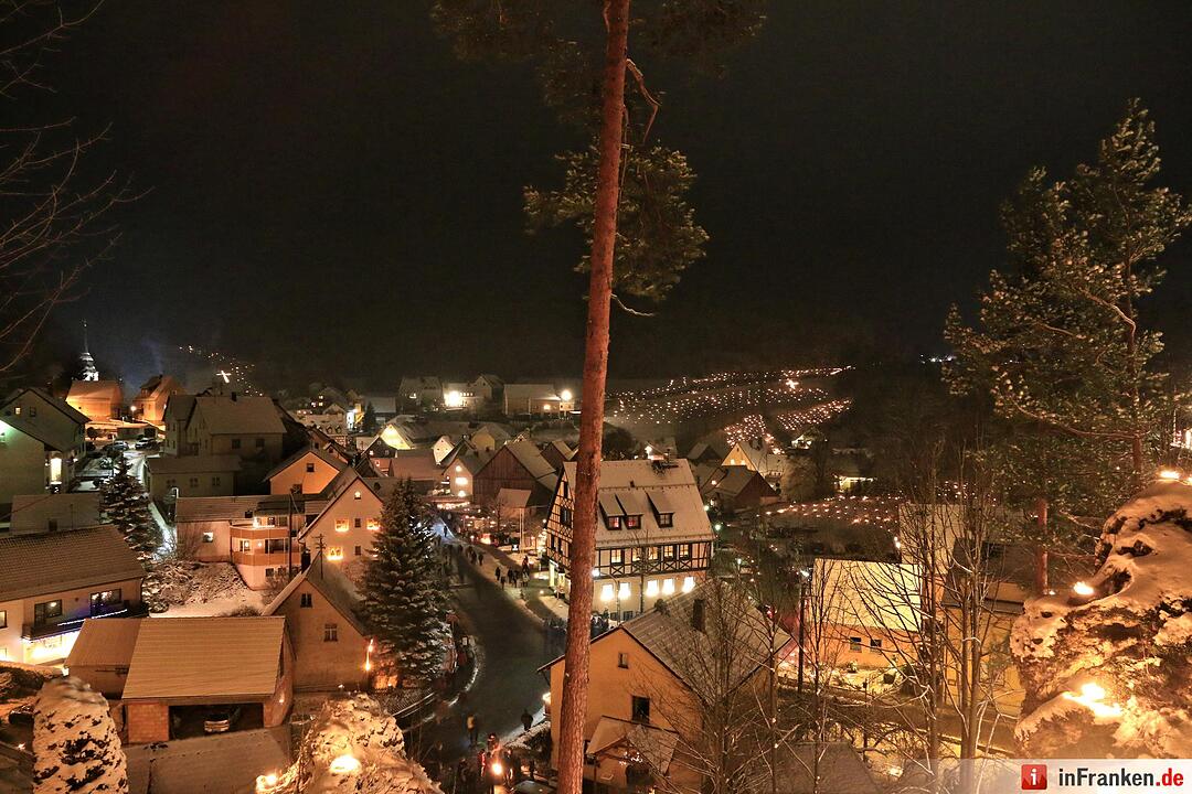 Beeindruckendes Lichterfest in Obertrubach