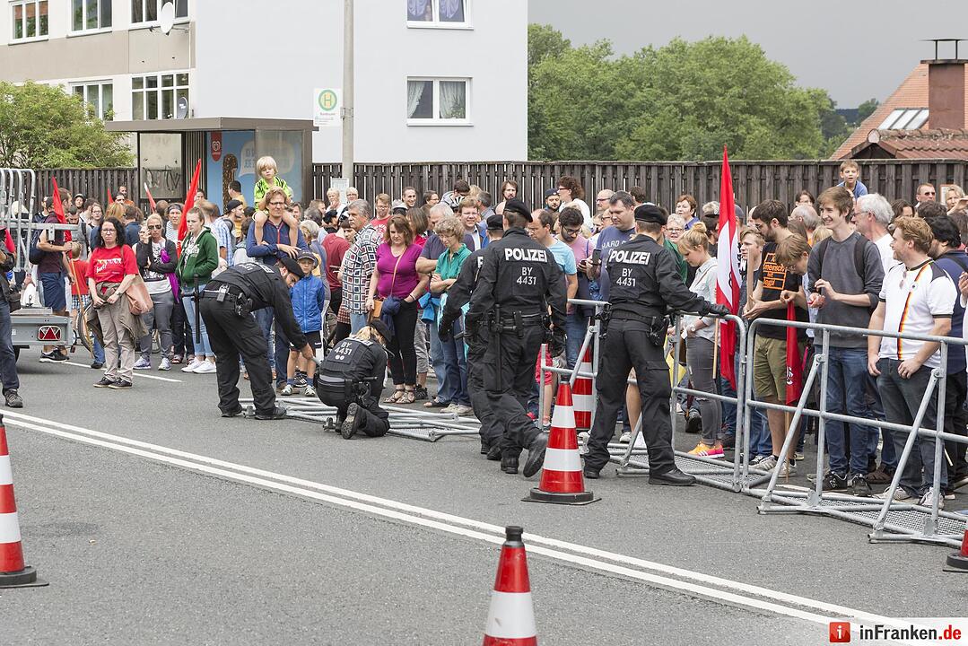 Demonstration gegen Rechts in Zirndorf