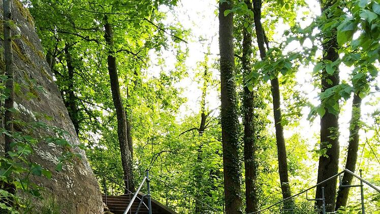 Treppenaufgang zur Veste CoburgFoto: Jochen Berger