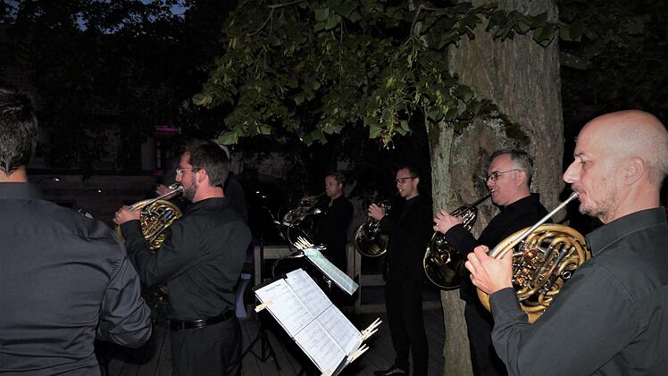 Die Hornisten des Bayreuther Festspielorchesters begeisterten einmal mehr ihr treues Publikum. Foto: Werner Reißaus