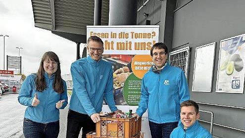 Die Junge Union mit dem Ergebnis (von links): Eva Gottschalk, Simon Dummer, Konrad Körner, Maximilian Stopfer