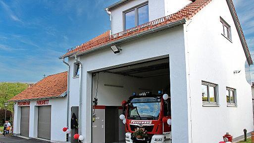 Das Feuerwehrhaus in Fridritt wurde gründlich saniert.