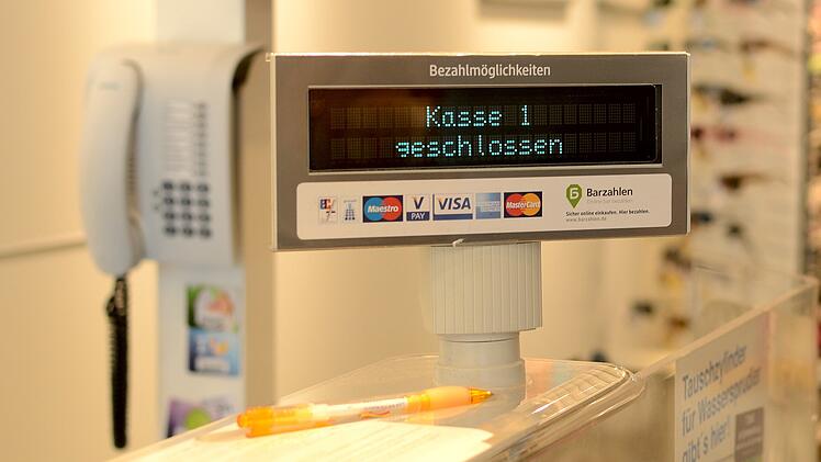 Kasse geschlossen