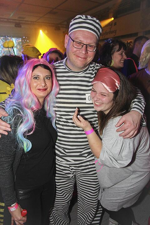 Super Stimmung beim Blütenfasching