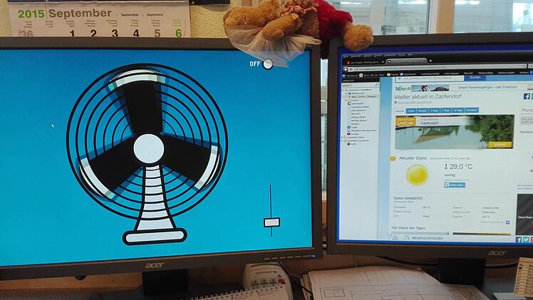 Leserfoto zum Ventilator-Gewinnspiel