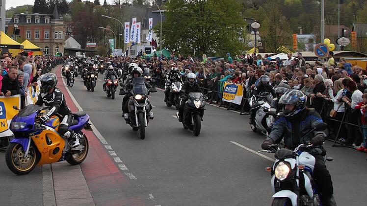 Impression vom Motorrad-Korso