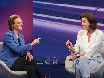Grünen-Chefin Franziska Brantner machte Dorothee Bär von der CSU bei "Maischberger" schwere Vorwürfe.