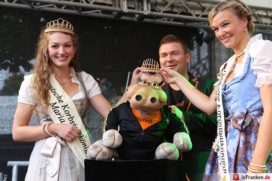 Korbmarkt Lichtenfels 2016 am Samstag