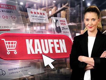 Pia Osterhaus deckt in "Die Tricks der Onlineh&auml;ndler" auf, wie Kunden im Internet zum Kauf bewegt werden.