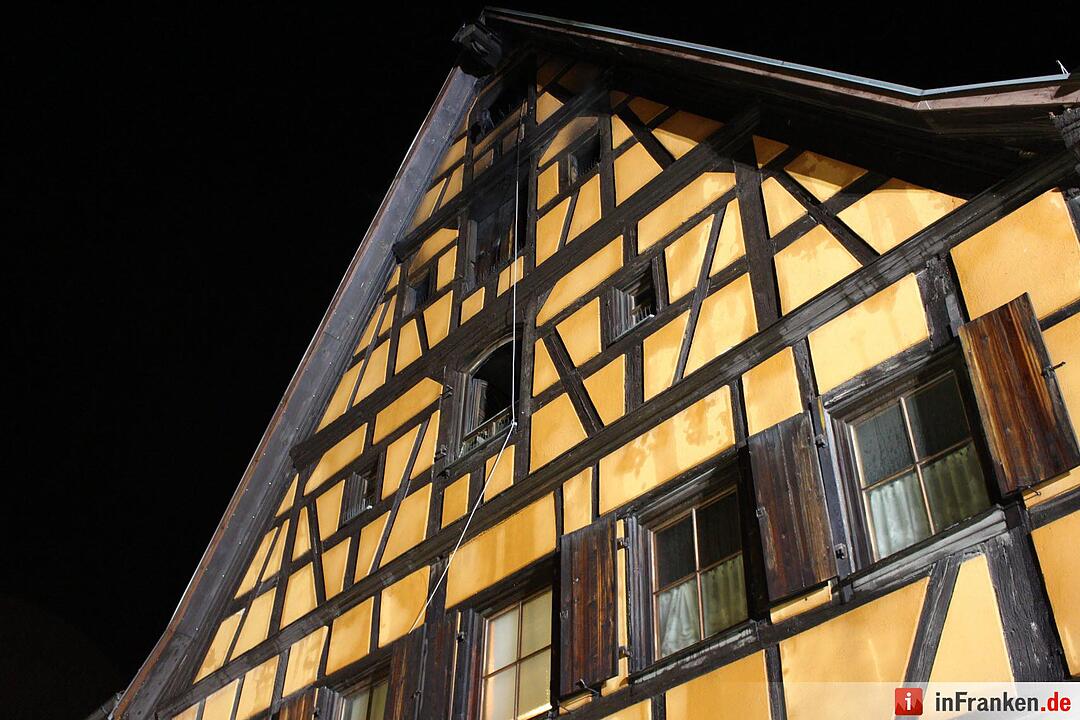 Hoher Schaden bei Brand in Bad Windsheim