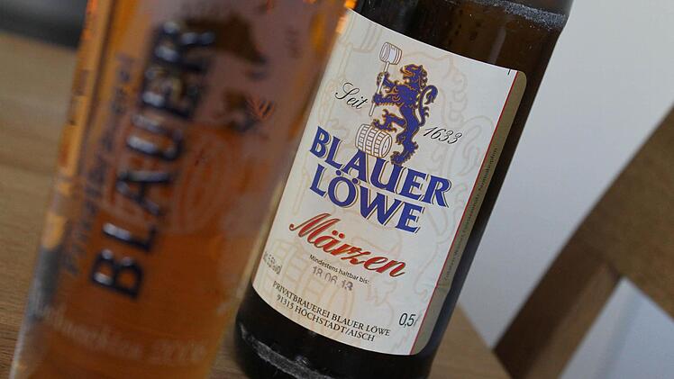Die Brauerei Blauer Löwe hat noch immer Märzen im Angebot.