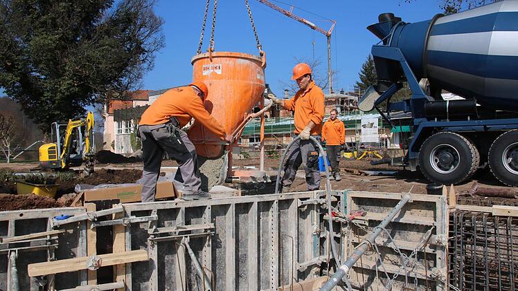 Eindrücke von der Baustelle Rosengarten. Foto: Ralf Ruppert