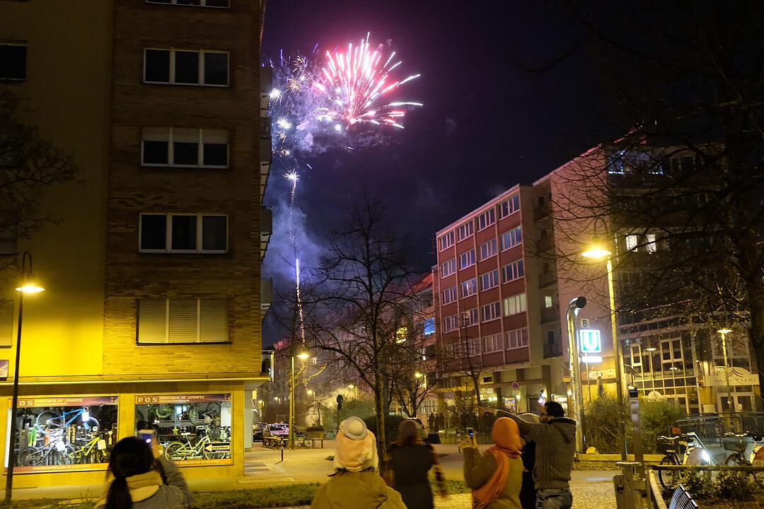 Nürnberg feiert das neue Jahr 2018