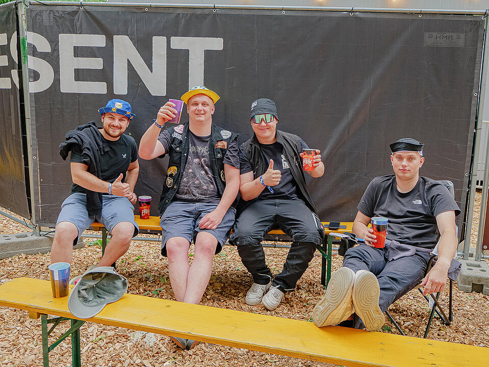 4 Tage Camping, 3 Tage Konzerte