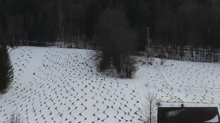 Der anspruchsvolle Skihang in MuggendorfFotos: privat
