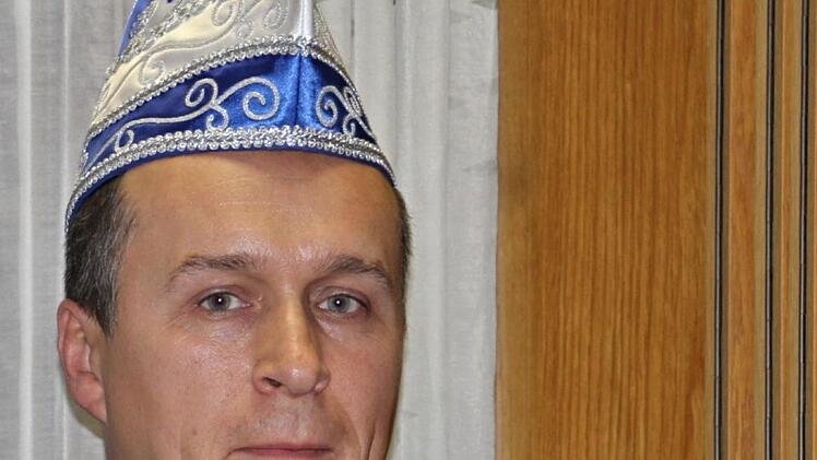 Oliver Stark moderierte den Faschingsauftakt in Rentweinsdorf. Foto: Helmut Will