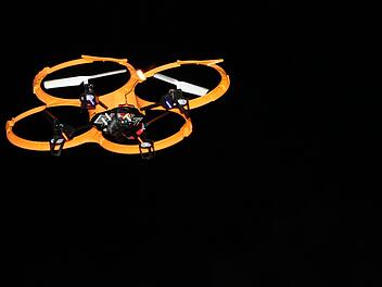 Explosion am Frensdorfer Badesee - Drohneneinsatz