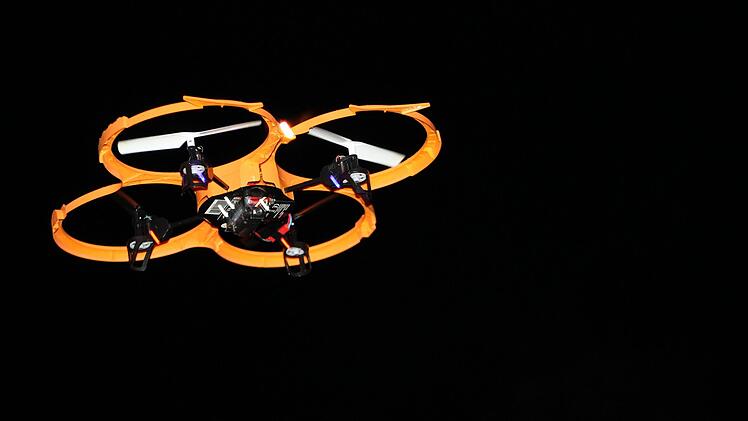 Explosion am Frensdorfer Badesee - Drohneneinsatz