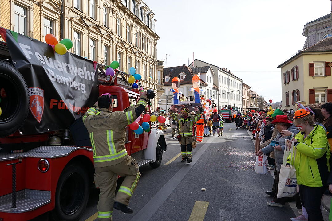 Die schönsten Bilder vom Faschingsumzug Bamberg 2025 Die schönsten Bilder vom Faschingsumzug Bamberg 2025