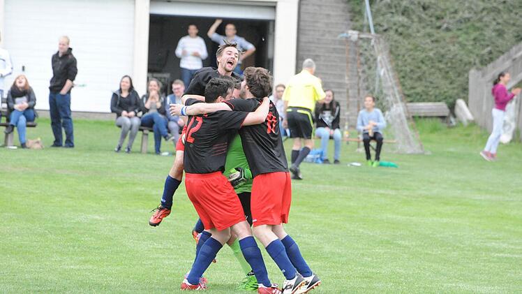 Der SV Pfaffenhausen ist Meister in der B-Klasse Rhön 2. Foto: Hopf