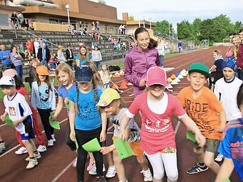Die Franken-aktiv-Tour macht im Juli Station im Münnerstädter Sportzentrum und spricht vor allem Schulen an. Foto: Archiv/ Heike Beudert